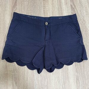 Navy Buttercup Shorts by Lilly Pulitzer